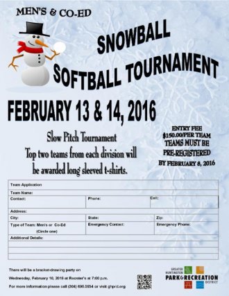 Snowball Tournament Moved to February